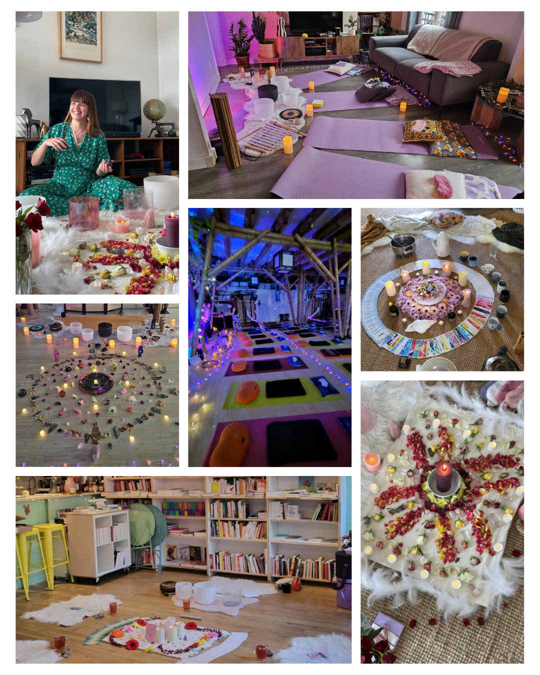 Blessing Way Collage de photos d'un événement Blessing Way
