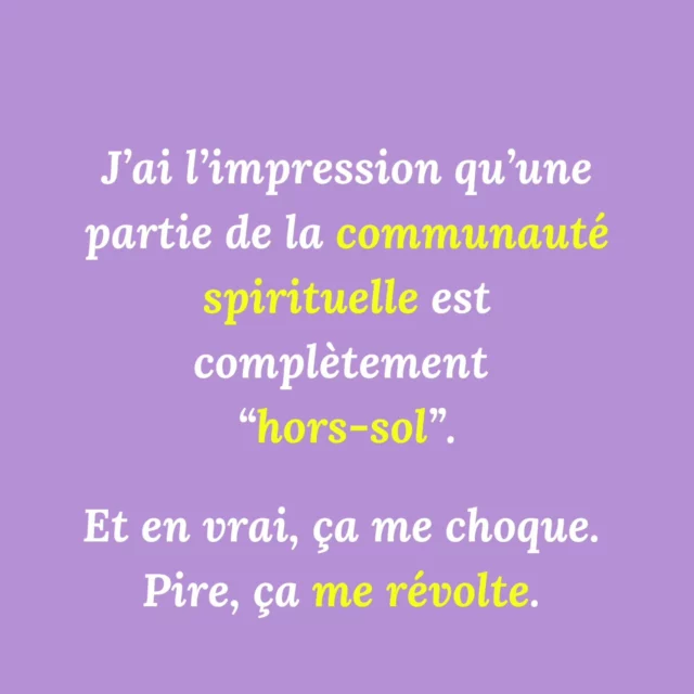 Ça fait du bien quand ça sort 📣
